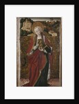 Triptych, St. Mary Magdalene, right panel by Spanish & Flemish School