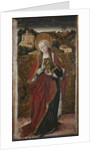 Triptych, St. Mary Magdalene, right panel by Spanish & Flemish School