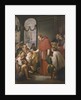 St. Charles Borromeo, archbishop of Milan, distributing alms to the poor, 1853 by Jose Salome Pina