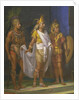 Emperor Montezuma II, detail, painting by Juan Ortega, 1885 by Juan Ortega