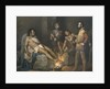 Torture of Cuauhtemoc 1893 by Leandro Izaguirre