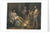Torture of Cuauhtemoc 1893 by Leandro Izaguirre