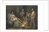 Torture of Cuauhtemoc 1893 by Leandro Izaguirre