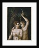 Triptych of the Creation, Adam and Eve, left panel by German School
