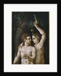 Triptych of the Creation, Adam and Eve, left panel by German School