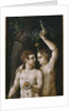 Triptych of the Creation, Adam and Eve, left panel by German School