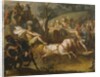 Funeral games in honour of Patrocles by Antoine Charles Horace Vernet