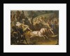 Funeral games in honour of Patrocles by Antoine Charles Horace Vernet