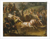 Funeral games in honour of Patrocles by Antoine Charles Horace Vernet