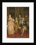 Concert at the time of Mozart, 1853 by Ettore Simonetti