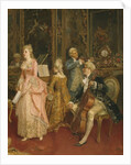 Concert at the time of Mozart, 1853 by Ettore Simonetti