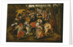 Open air wedding dance, 1610 by Pieter the Younger Brueghel