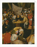 Open air wedding dance, 1610 by Pieter the Younger Brueghel