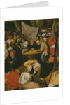 Open air wedding dance, 1610 by Pieter the Younger Brueghel