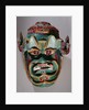 Ritual mask of Santiago used in the Mexican dance of the Moors and the Christians by School Mexican