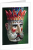 Mask of a king magus used in processions to celebrate the feast of the Epiphany in Mexico on 6 January by School Mexican
