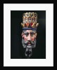 Mask of a king magus used in processions to celebrate the feast of the Epiphany in Mexico on 6 January by School Mexican