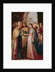 The Marriage of Mary and Joseph by Mexican School