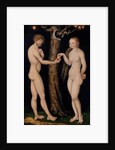Adam and Eve in the Garden of Eden, c.1520-25 by Lucas the Elder Cranach