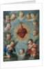 Sacred Heart of Jesus surrounded by angels, c.1775 by Jose de or Joseph Paez