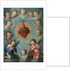 Sacred Heart of Jesus surrounded by angels, c.1775 by Jose de or Joseph Paez