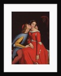 Francesca da Rimini and Paolo Malatesta, 1819 by Jean Auguste Dominique Ingres