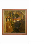 Saint Ambrose preaching in Milan, form the 'Altarpiece of Saint Augustine', c.1480 by German School