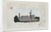 Victorian paper doyley with a view of Osborne House by Anonymous