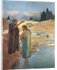 The Baptism of Christ in the waters of the Jordan, 1917 by Frederic Montenard