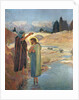 The Baptism of Christ in the waters of the Jordan, 1917 by Frederic Montenard
