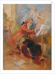 Mozart playing the violin by Jean-Louis Ernest Meissonier