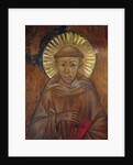 Portrait of St. Francis, c.1285 by Giovanni Cimabue