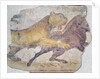 A Tiger attacking a Wild Boar by Roman