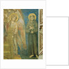 Saint Francis with an angel by Cimabue