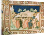The betrayal and capture of Christ in the Garden of Gethsemane by Pietro Lorenzetti