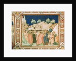 The betrayal and capture of Christ in the Garden of Gethsemane by Pietro Lorenzetti