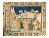 The betrayal and capture of Christ in the Garden of Gethsemane by Pietro Lorenzetti