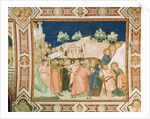 The betrayal and capture of Christ in the Garden of Gethsemane by Pietro Lorenzetti