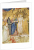 Christ blesses the Mystic Marriage of St. Francis with Poverty, 1330 by Giotto