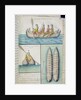 Indians of the South Seas using boats called 'Balds' by French School