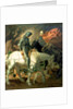 Don Quixote with Death, based on 'The Knight, Death and the Devil' by Albrecht Durer, c.1920 by Theodor Baierl