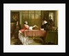 The Banker's Private Room, Negotiating a Loan, 1870 by John Callcott Horsley