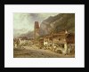 Unterseen, Interlaken: Autumn in Switzerland, 1878 by Benjamin Williams Leader