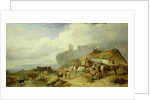 Drover's Halt, Island of Mull in the Distance, 1845 by Richard Ansdell