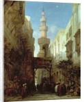 Street in Cairo, 1846 by David Roberts