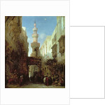 Street in Cairo, 1846 by David Roberts