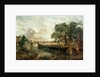Sketch for 'View on the Stour, near Dedham' 1821-22 by John Constable