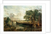Sketch for 'View on the Stour, near Dedham' 1821-22 by John Constable