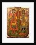 Archangels Michael and Gabriel by Anonymous