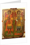 Archangels Michael and Gabriel by Anonymous